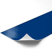 Affiche patriotique avec drapeau de la Virginie-Oc (Coin)