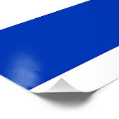 Affiche patriotique avec Drapeau d'Israël (Coin)