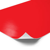 Affiche patriotique avec drapeau du Liban (Coin)