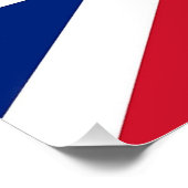 Affiche patriotique avec drapeau du Royaume-Uni (Coin)