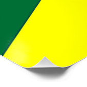 Affiche patriotique murale avec Drapeau de Montere (Coin)