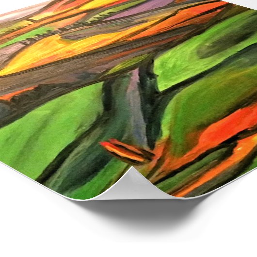 Affiche Paysage 6x6 (Coin)