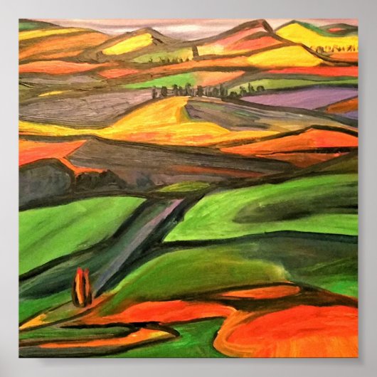 Affiche Paysage 6x6 (Devant)