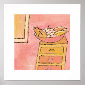 affiche peinture coupe de fruits (Devant)
