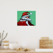 Affiche père Noël (Cuisine)