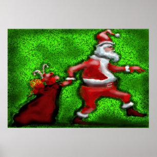 Affiche père Noël