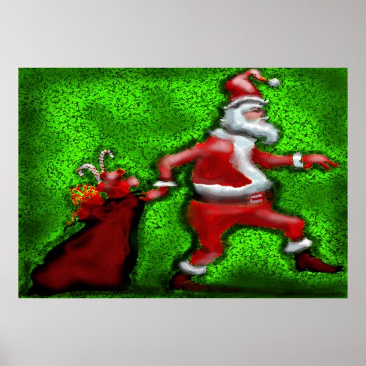 Affiche père Noël (Devant)