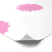 Affiche personnalisable pour chambre de fillette (Coin)