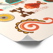 Affiche personnalisée d'alphabet animalier ABC (Coin)