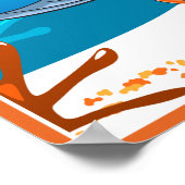 Affiche personnalisée de chambre d'enfants de bale (Coin)