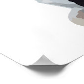 Affiche personnalisée de chien Boston Terrier à l' (Coin)