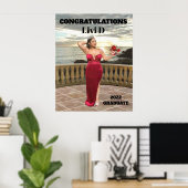 Affiche PERSONNALISÉE DE DIPLÔME (Bureau à domicile)