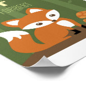 Affiche personnalisée de la Nursery Fox (Coin)
