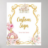 Affiche personnalisée de la princesse royale Carro (Devant)