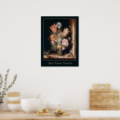 Affiche personnalisée des Fleurs de Van den Berghe (Cuisine)