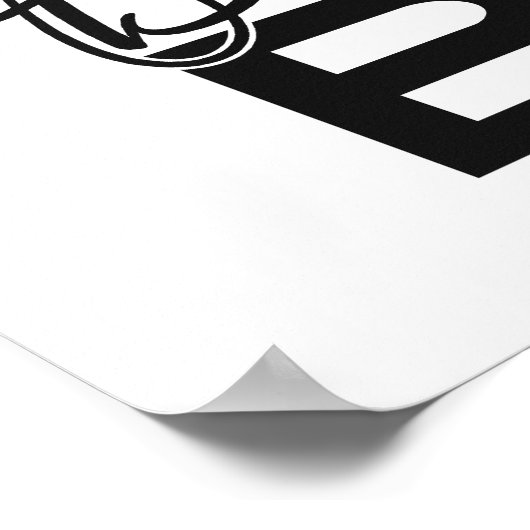 Affiche personnalisée DJ (Coin)