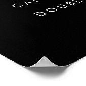 Affiche personnalisée du menu des prix de la cafét (Coin)