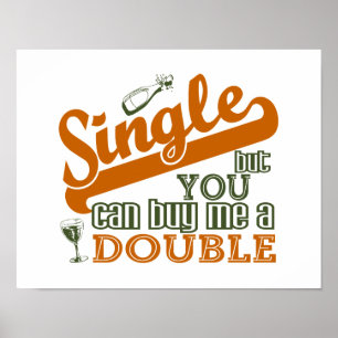 Affiche personnalisée SINGLE