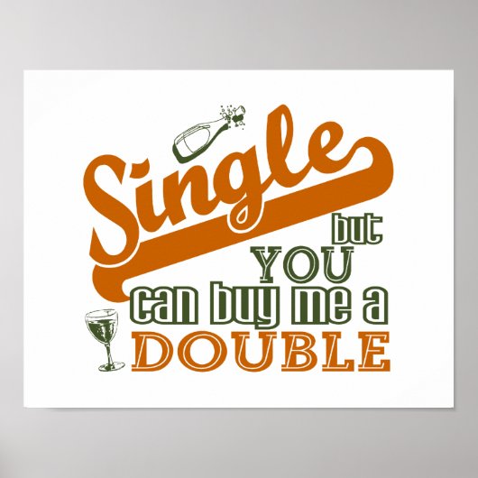 Affiche personnalisée SINGLE (Devant)