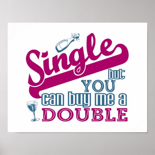 Affiche personnalisée SINGLE (Devant)