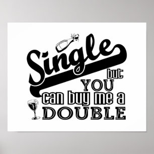 Affiche personnalisée SINGLE