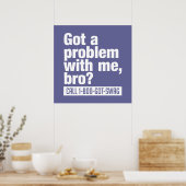 Affiche personnalisée SWAG (Cuisine)