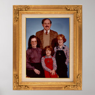 AFFICHE PHOTO DE LA FAMILLE AWKWARD