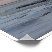 Affiche photo de paysage d'hiver (Coin)