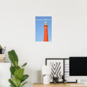 Affiche photo du phare de Barnegat Light (Bureau à domicile)