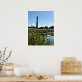 Affiche photo du phare de Cape May  (Cuisine)