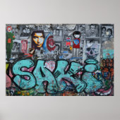 Affiche photo Graffiti (Devant)