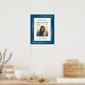 Affiche photo simple en souvenir (Cuisine)