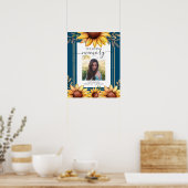 Affiche photo Tournesol en souvenir affectueux (Cuisine)