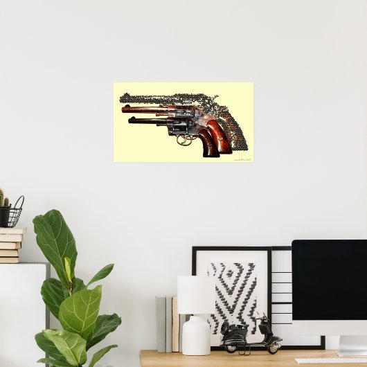 affiche photographique cool (Bureau à domicile)