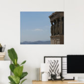 Affiche photographique d'Athènes Grèce (Bureau à domicile)