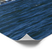 Affiche photographique de voilier (Coin)