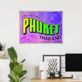 Affiche PHUKET (Bureau à domicile)