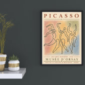 Affiche Picasso | Impression Picasso | Les Trois D