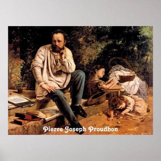 Affiche Pierre Joseph Proudhon (Devant)