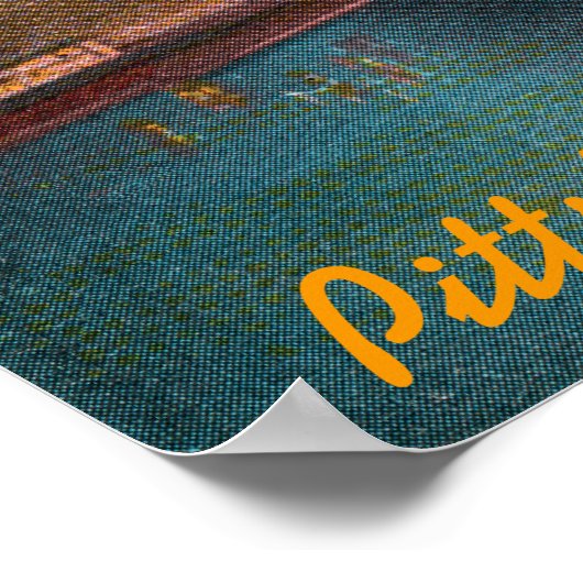 Affiche Pittsburgh By Moonlight (Coin)