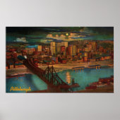 Affiche Pittsburgh By Moonlight (Devant)