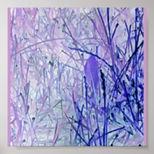 Affiche plante Abstraite (Devant)