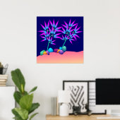 Affiche plante brillante (Bureau à domicile)