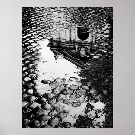 Affiche Pluie à Rome (Devant)