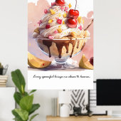 Affiche plus proche du ciel (Bureau à domicile)