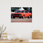 Affiche Plymouth Cuda 440 1971 (Cuisine)