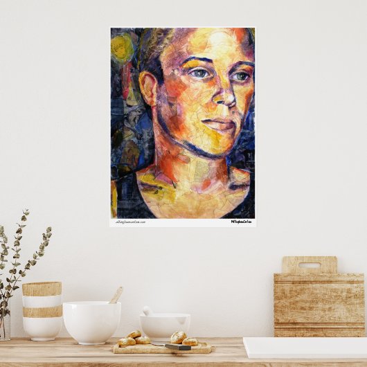 Affiche PMACarlson "Le Musicien" (Cuisine)