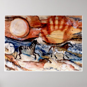 Affiche PMACarlson Petroglyphs