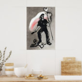 Affiche Pologne soulèvement de Varsovie dessin Rés (Cuisine)