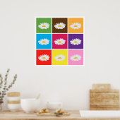 affiche pop art marguerite DE 8.99 (Cuisine)